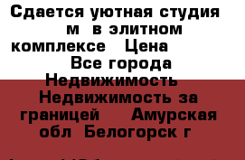 Сдается уютная студия 33 м2 в элитном комплексе › Цена ­ 4 500 - Все города Недвижимость » Недвижимость за границей   . Амурская обл.,Белогорск г.